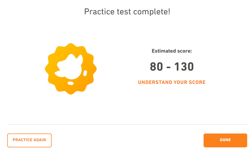 DET estimated score update, free DET practice tests, Duolingo English Test, DET Ready, DET Practice, DET Practice Platform