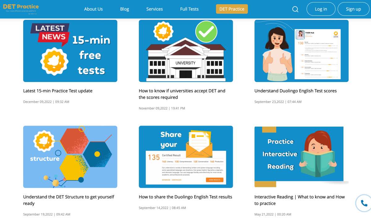 DET basic information, Duolingo English Test, DET Ready, DET Practice Platform, DET Practice questions