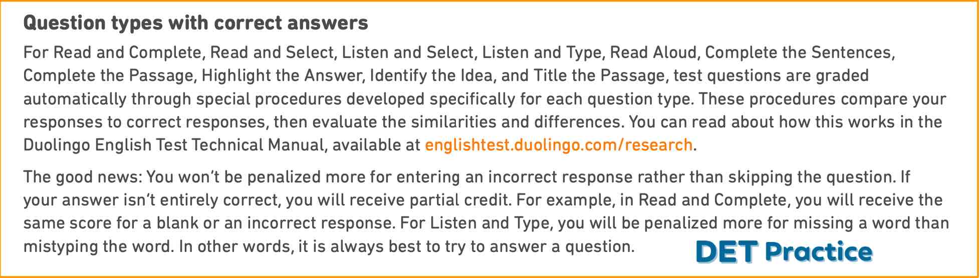 DET Ready fixed answers, duolingo English test, det ready, det ready practice, det practice materials, duolingo test preparation