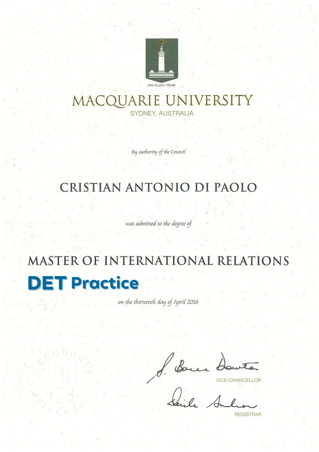 Master Degree, duolingo English test, DET Ready, DET Practice Platform, DET preparation