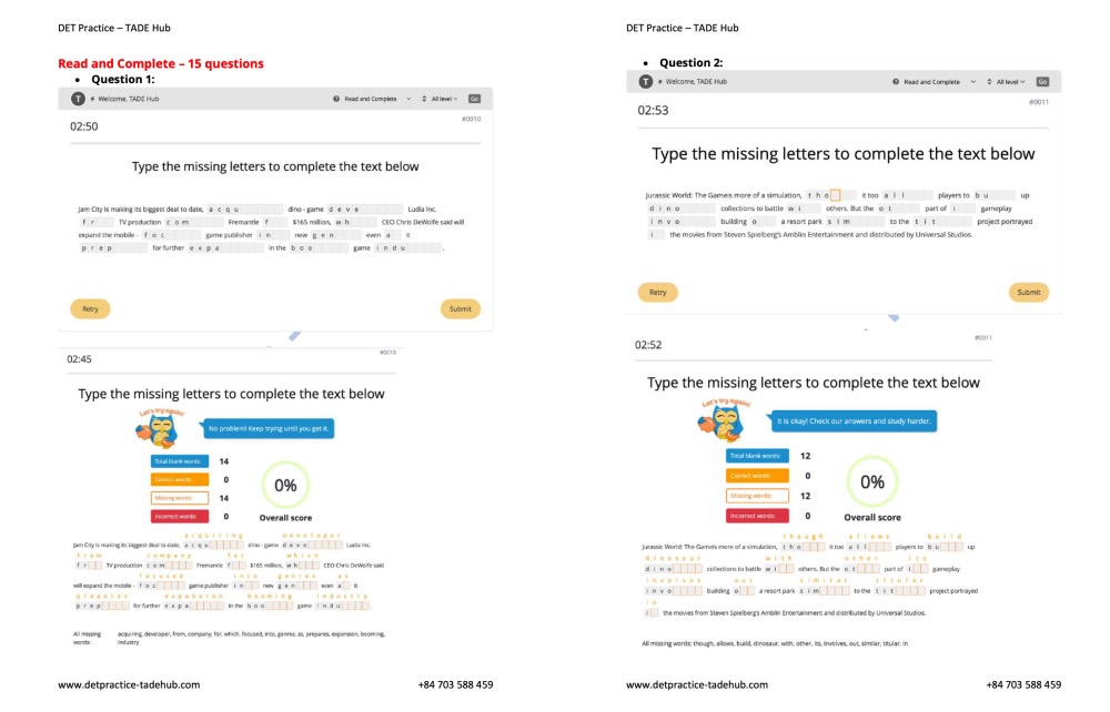 det ready materials free, det practice platform, det ready, det ready practice, duolingo test preparation