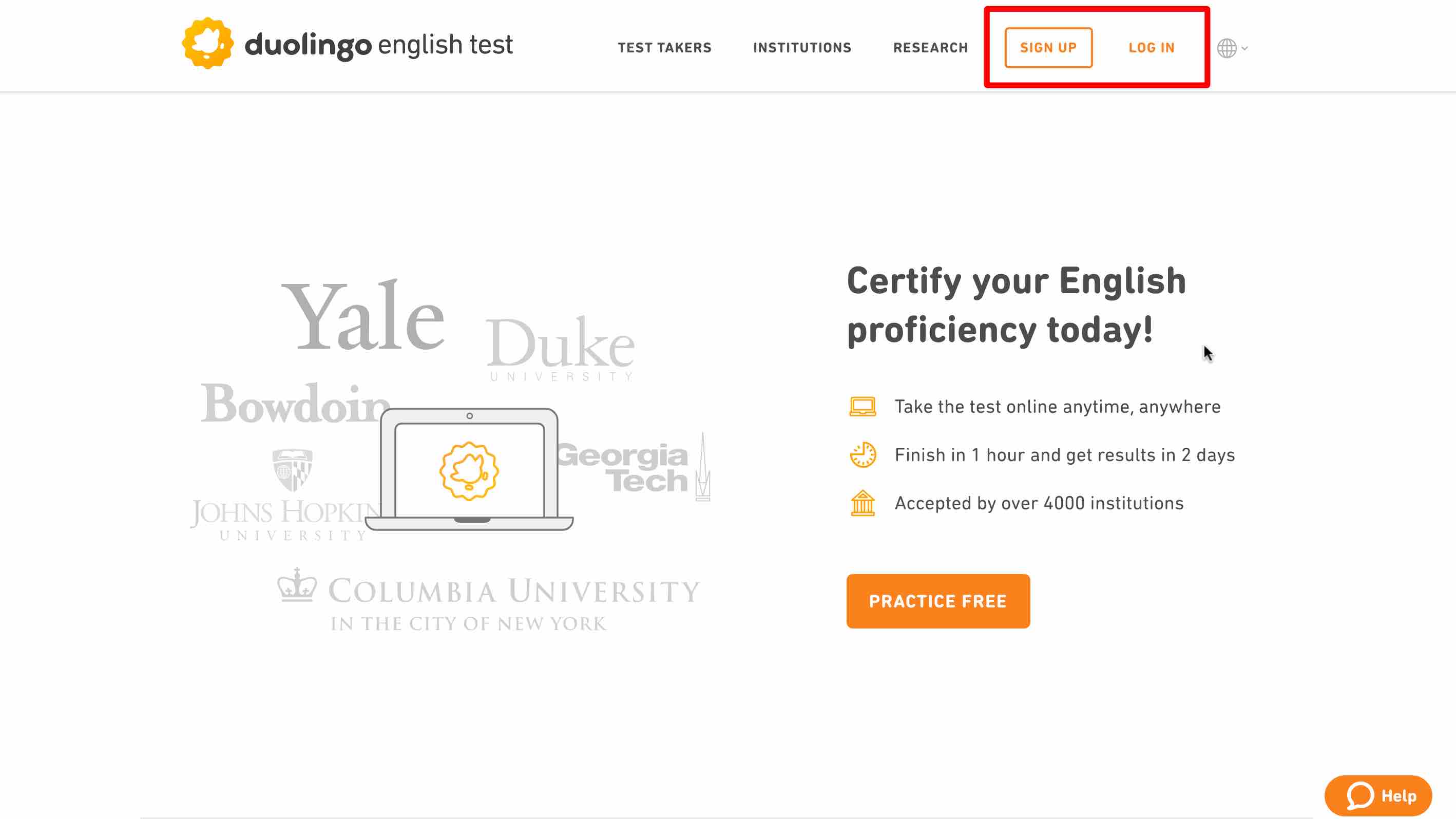 Duolingo Test website, Duolingo English Test, DET Ready, DET Practice Platform, DET Preparation course