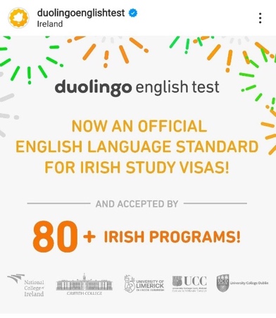 Ireland accepts DET, duolingo English test, DET Ready, DET Practice Platform, DET Practice questions